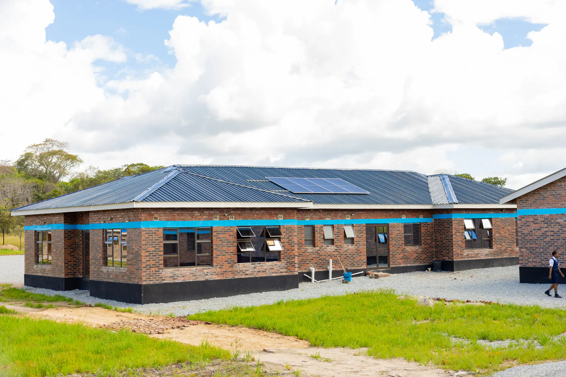 Campus spaces and daily movement 111 at Adullam Academy